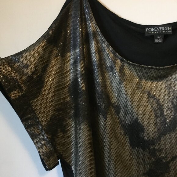 Punkrocker Tie-Dye Pattern Rolled Sleeve Tee - Picture 3 of 11